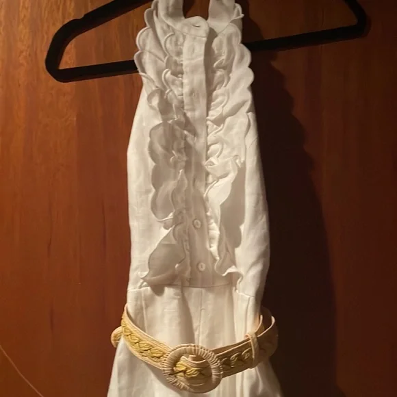 NWT Zimmerman linen jumpsuit Size 4 - Picture 6 of 11